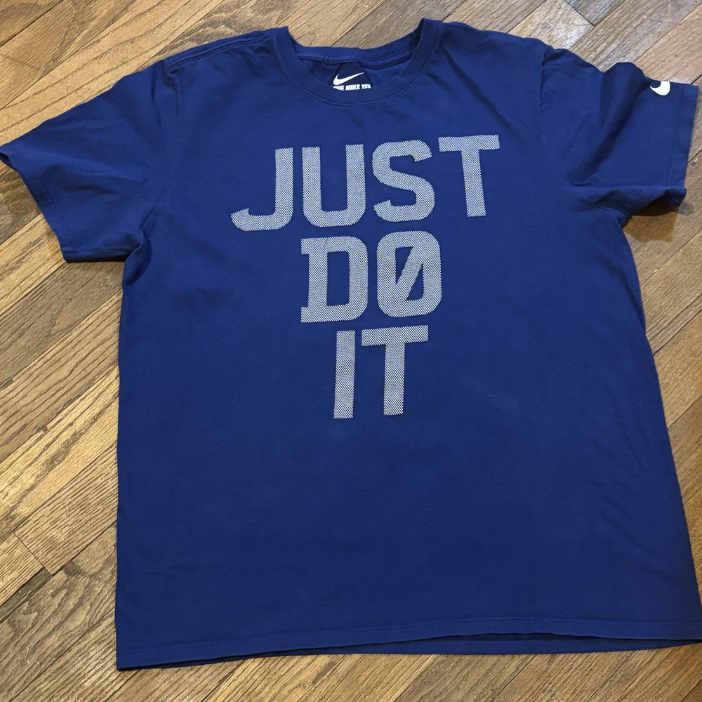 Nike Blue Graphic Tee